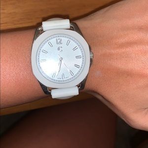 Charming Charlie white watch